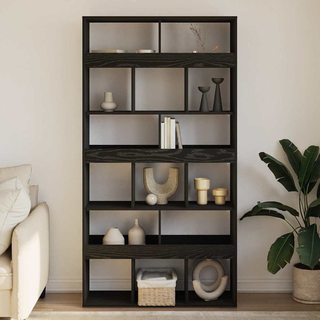 Bücherregal 15 Ebenen 100 x 33 x 93.75 cm Holzwerkstoff