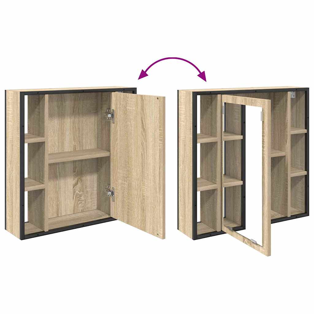 Badezimmermöbel-Set 3 stk. Braun 60 x 30 x 60 cm Holzwerkstoff