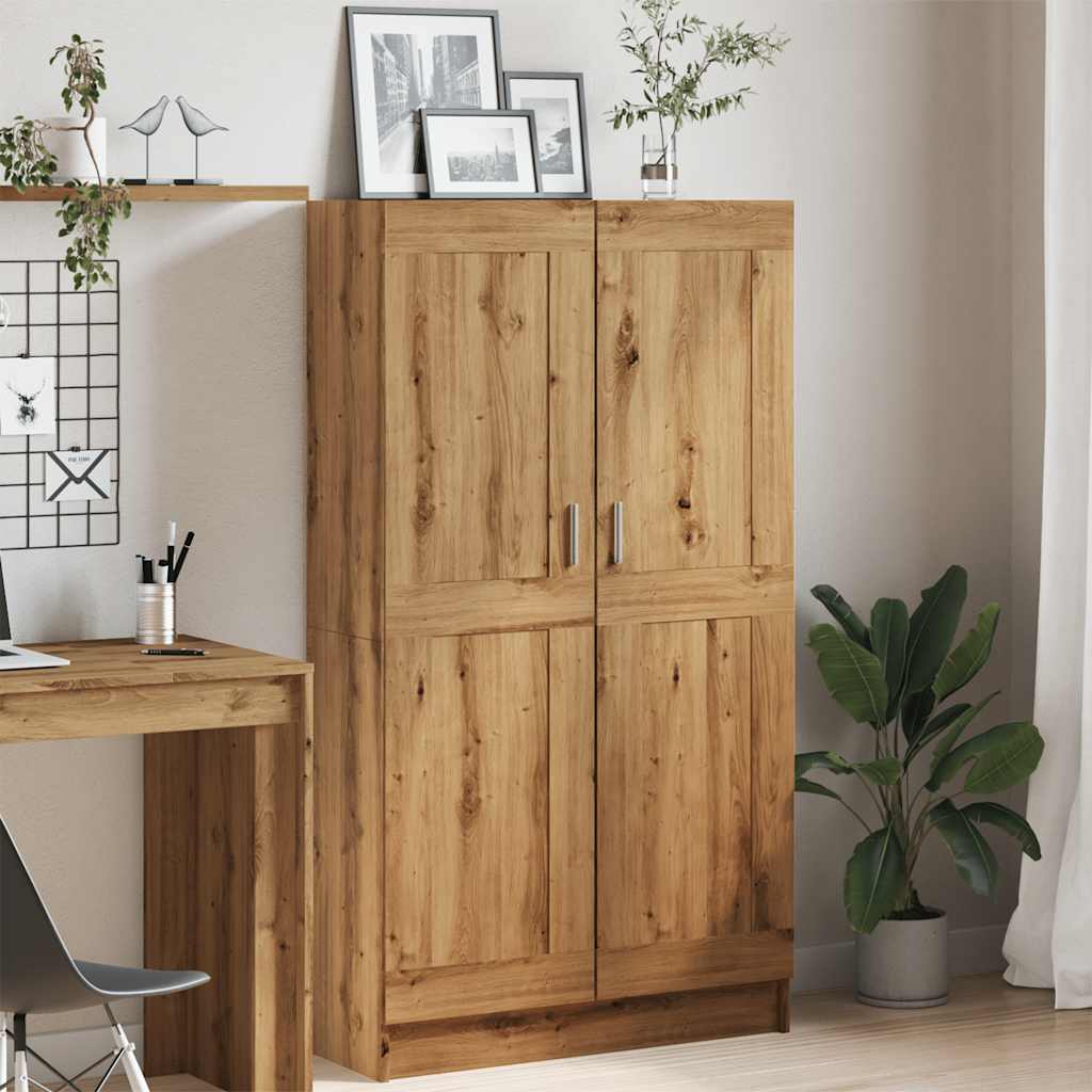 Bücherschrank Artisan-Eiche 82,5x30,5x150 cm Holzwerkstoff