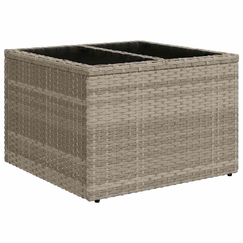 Sofa Set 6 stk. Hellgrau Polyester