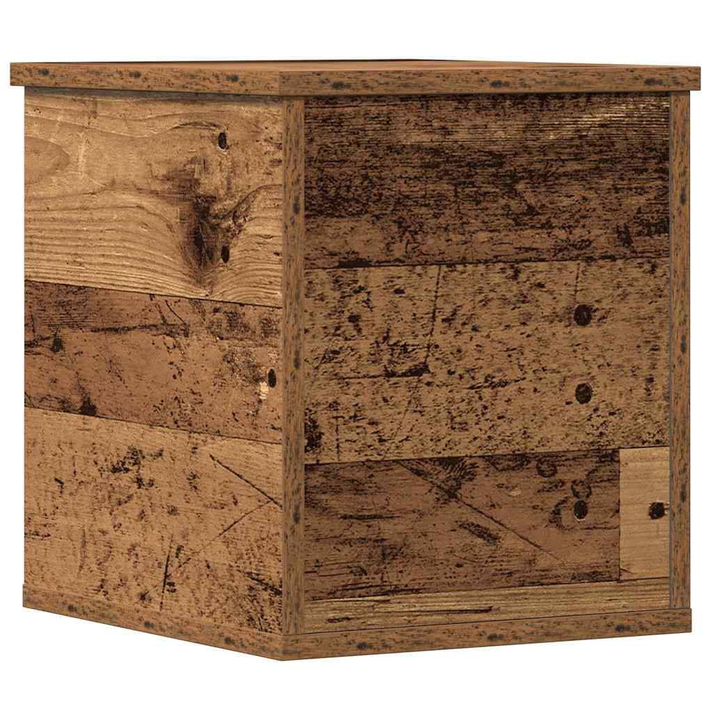 Aufbewahrungsbox Altholz 30 x 35 x 35 cm Holzwerkstoff