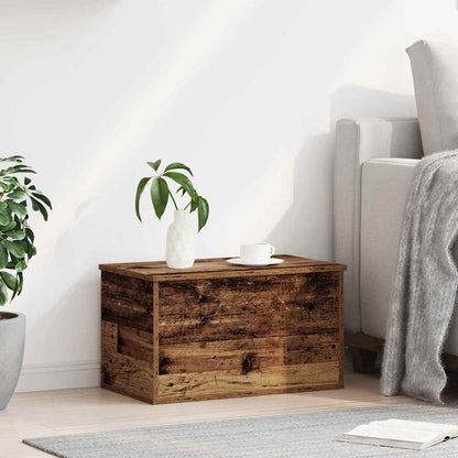 Aufbewahrungsbox Altholz 60 x 35 x 35 cm Holzwerkstoff