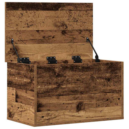 Aufbewahrungsbox Altholz 60 x 35 x 35 cm Holzwerkstoff