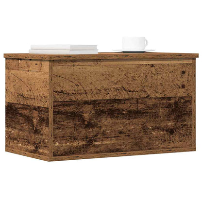 Aufbewahrungsbox Altholz 60 x 35 x 35 cm Holzwerkstoff
