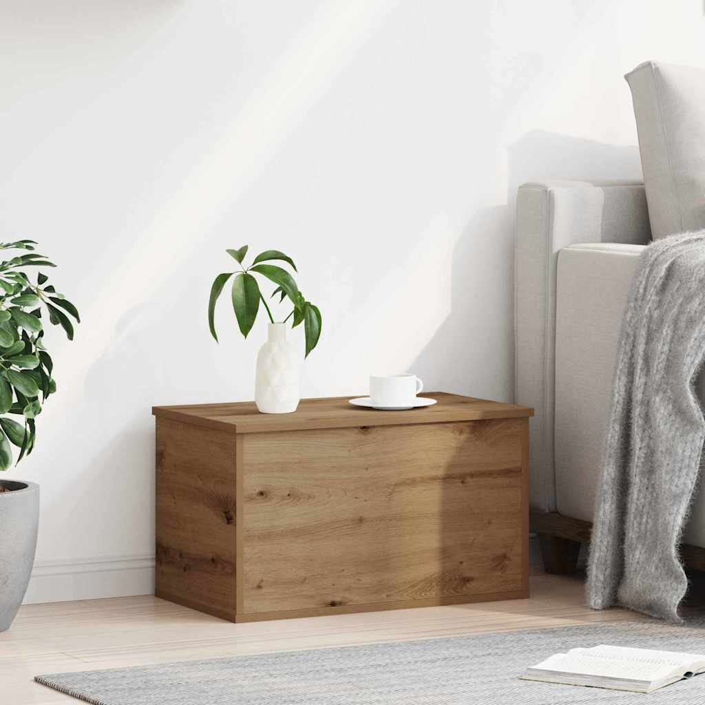 Aufbewahrungsbox Artisan-Eiche 60 x 35 x 35 cm Holzwerkstoff
