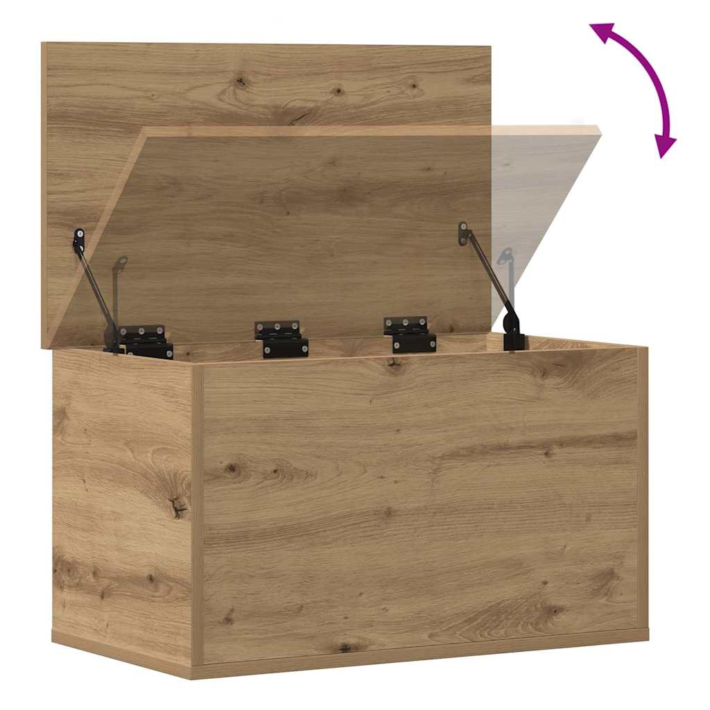 Aufbewahrungsbox Artisan-Eiche 60 x 35 x 35 cm Holzwerkstoff