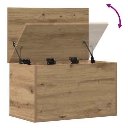 Aufbewahrungsbox Artisan-Eiche 60 x 35 x 35 cm Holzwerkstoff