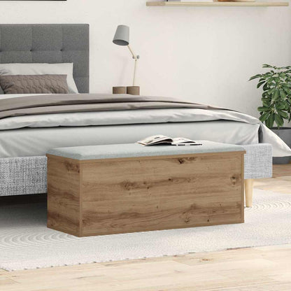Aufbewahrungsbox Artisan-Eiche 90 x 35 x 35 cm Holzwerkstoff