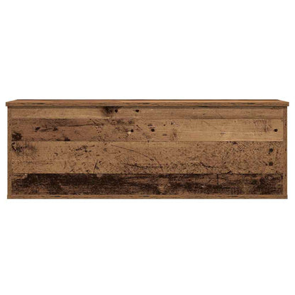 Aufbewahrungsbox Altholz 102 x 35 x 35 cm Holzwerkstoff