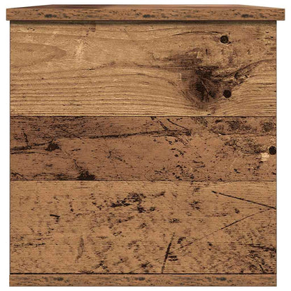 Aufbewahrungsbox Altholz 102 x 35 x 35 cm Holzwerkstoff