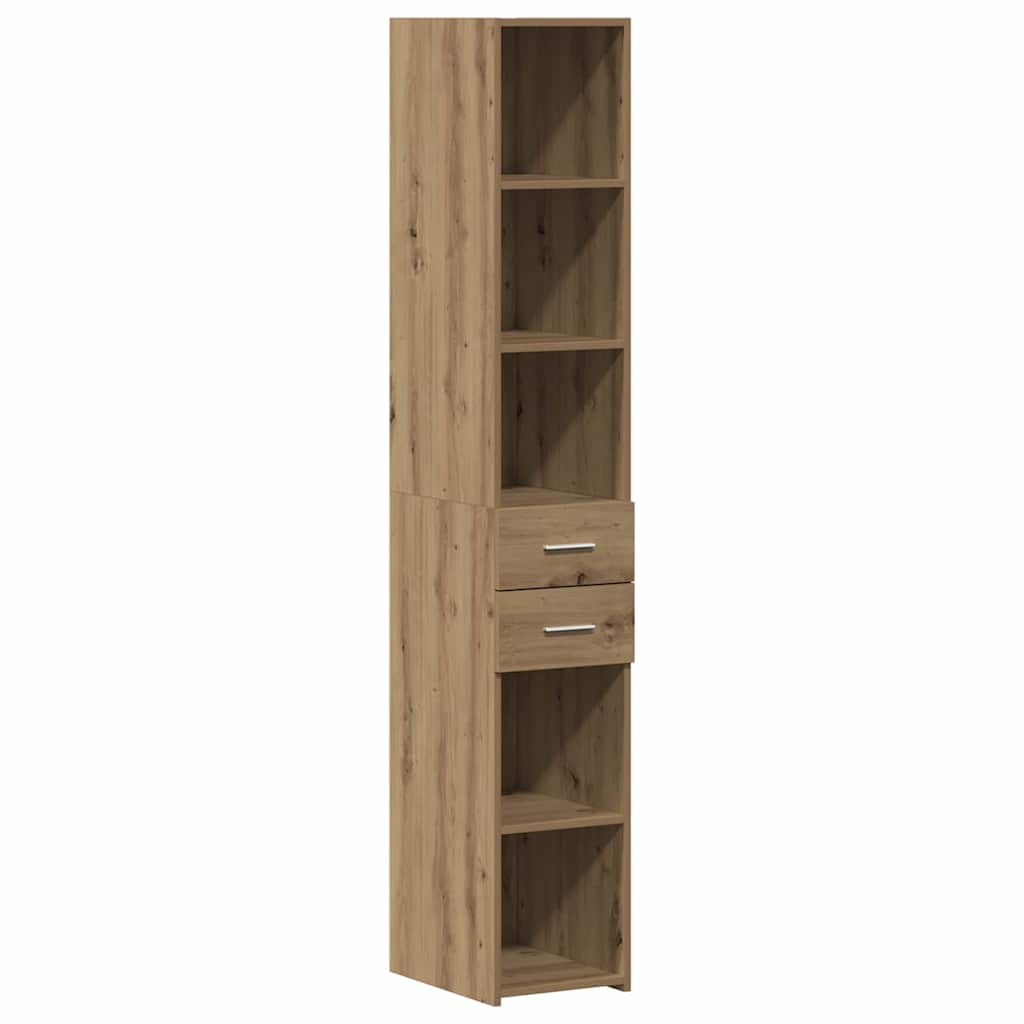 Bücherregal Artisan-Eiche 30 x 42,4 x 185,2 cm