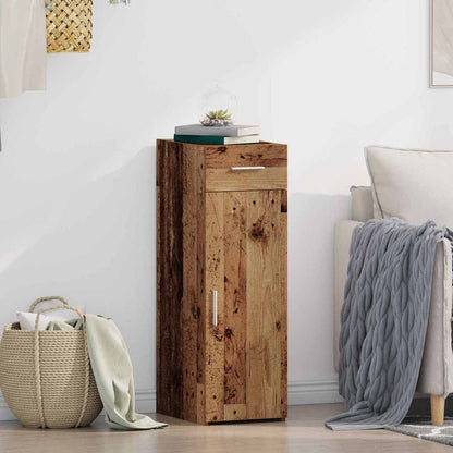 Sideboard mit Schubladen Altholz 30 x 42,5 x 93 cm