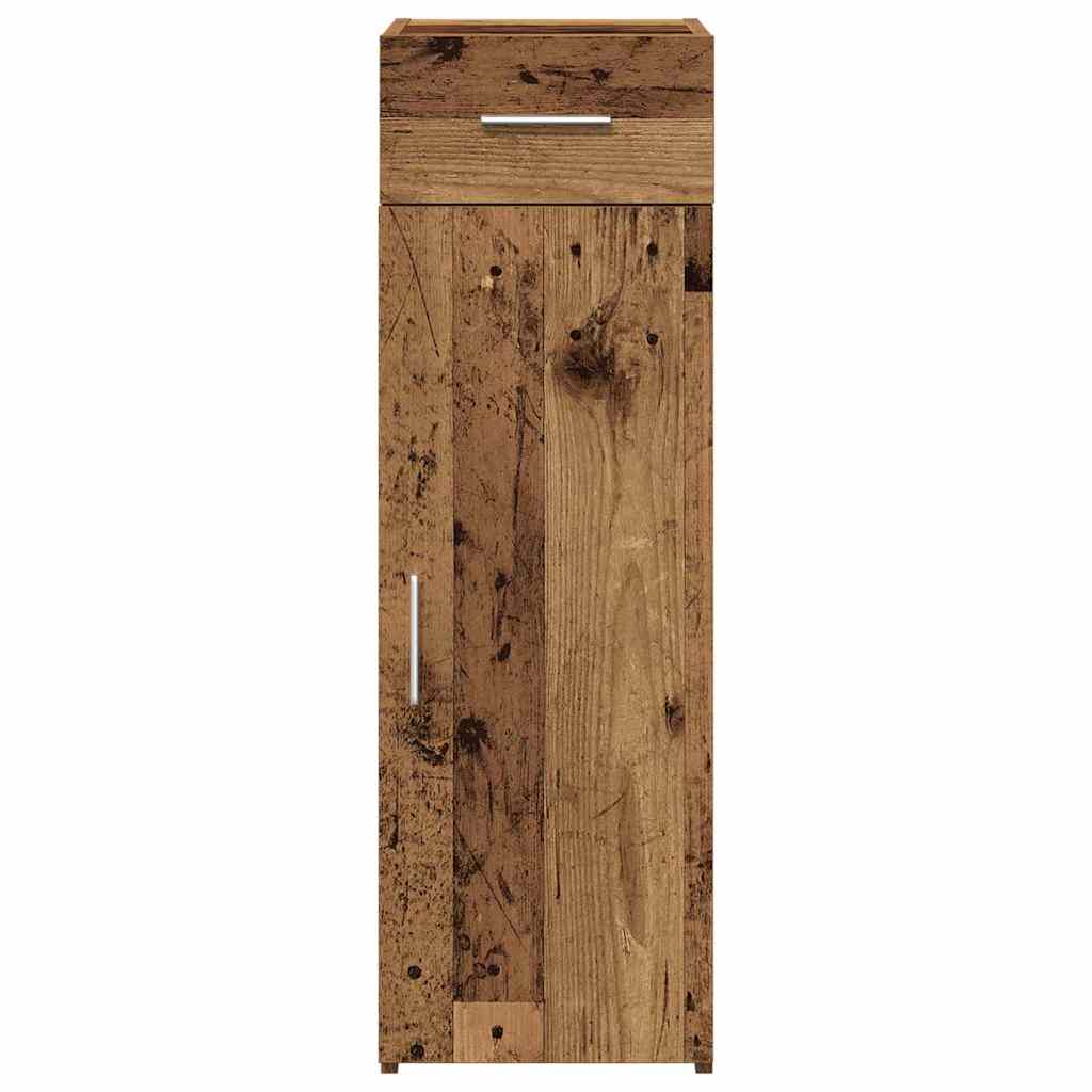 Sideboard mit Schubladen Altholz 30 x 42,5 x 93 cm