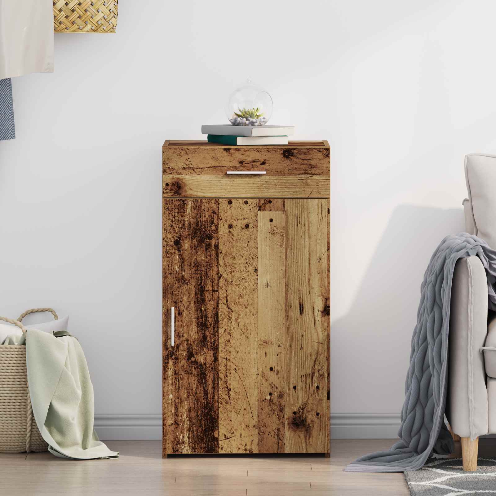 Sideboard Altholz 50 x 42,5 x 93 cm