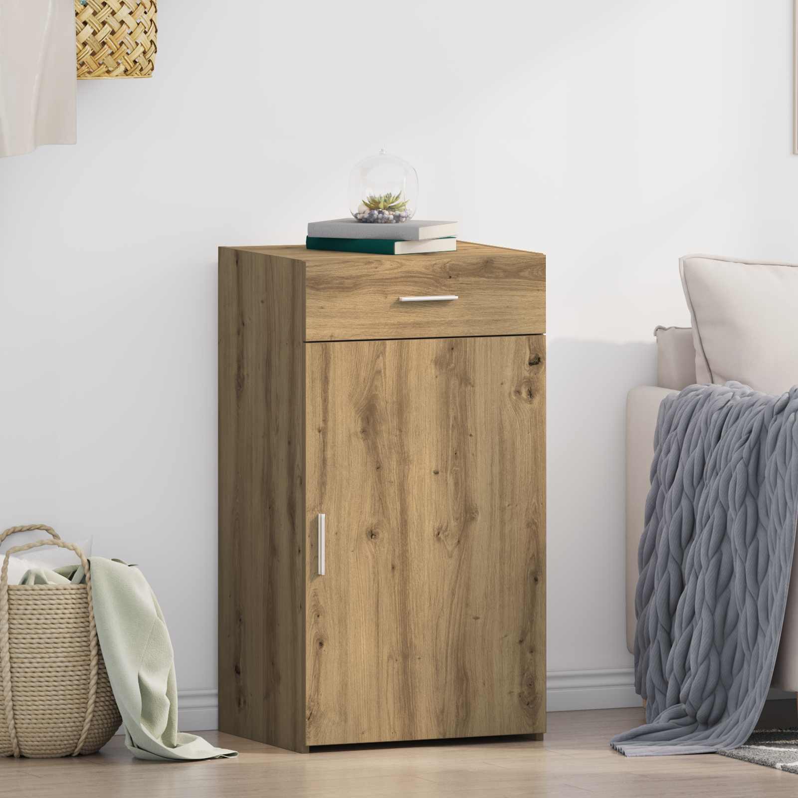 Sideboard Artisan-Eiche 50 x 42,5 x 93 cm