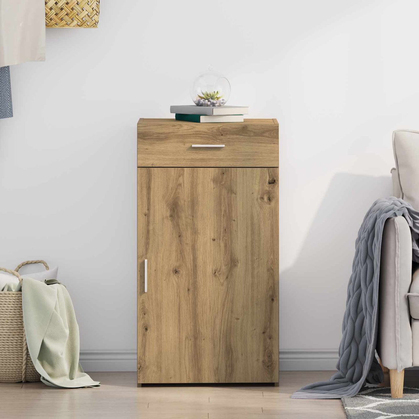 Sideboard Artisan-Eiche 50 x 42,5 x 93 cm