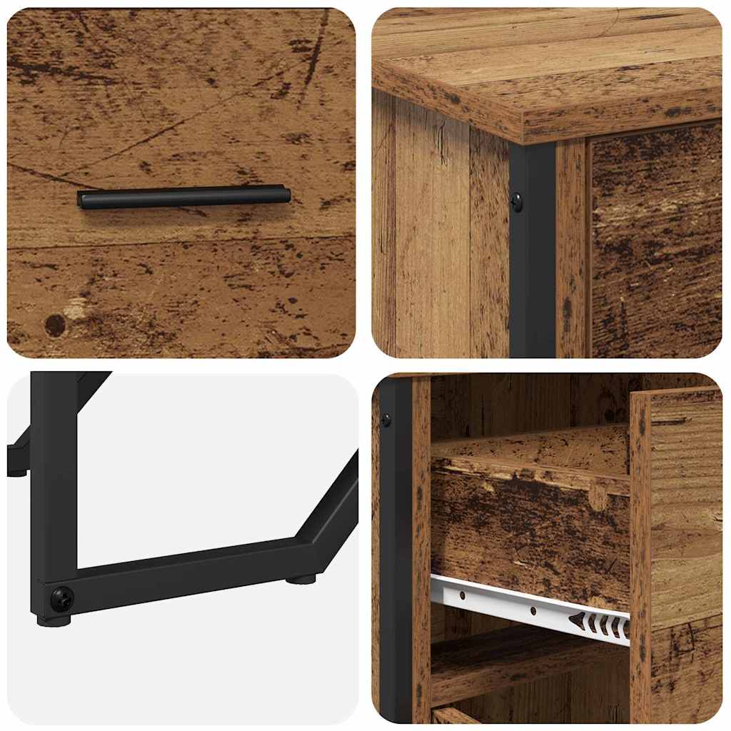 Sideboard Altholz 97 x 32,5 x 74,5 cm