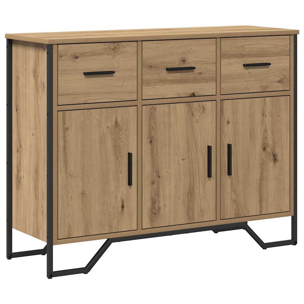 Sideboard Artisan-Eiche 97 x 32,5 x 74,5 cm