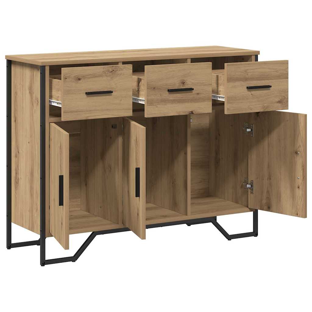 Sideboard Artisan-Eiche 97 x 32,5 x 74,5 cm