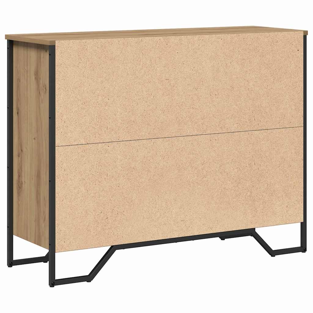 Sideboard Artisan-Eiche 97 x 32,5 x 74,5 cm