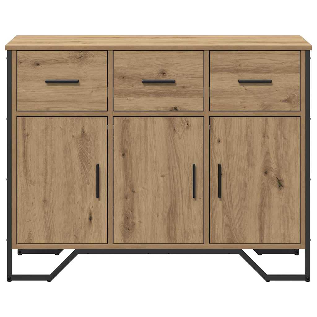Sideboard Artisan-Eiche 97 x 32,5 x 74,5 cm