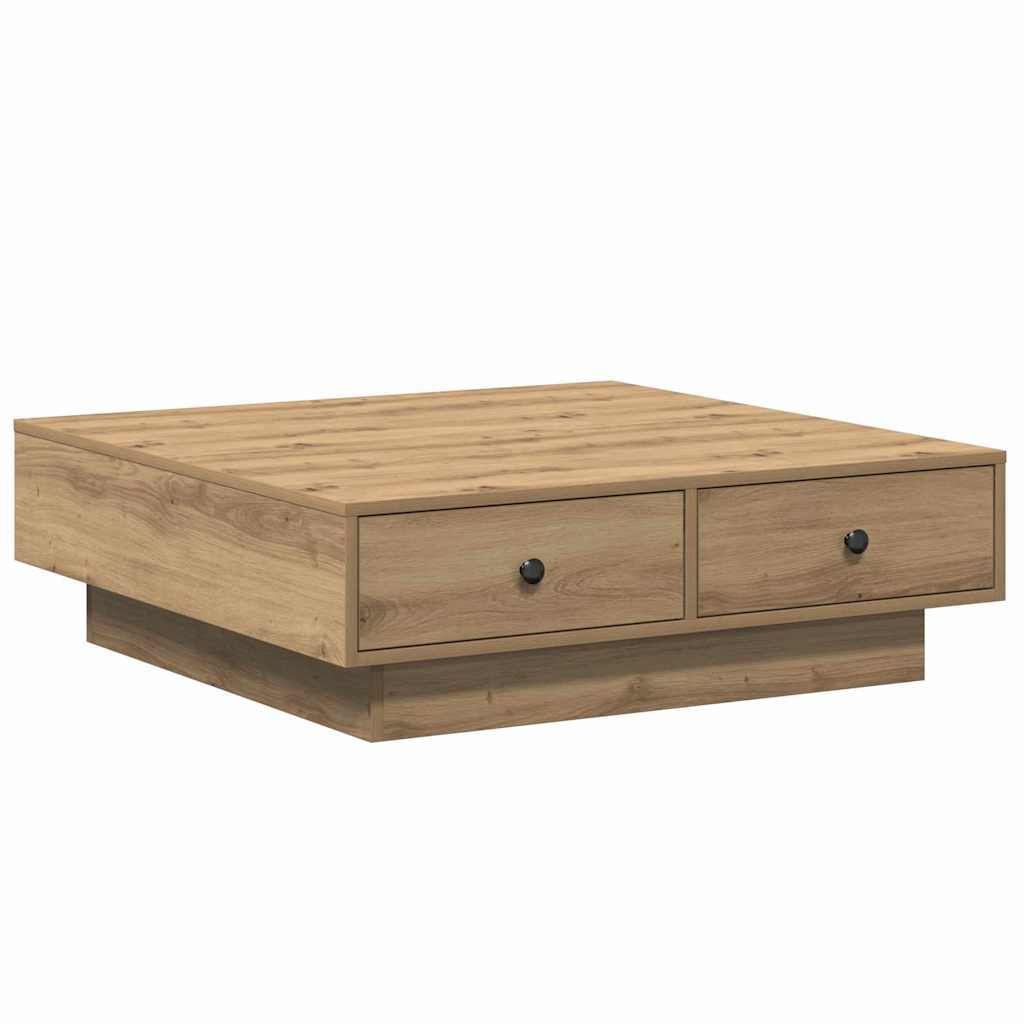 Couchtisch Artisan-Eiche 90 x 90 x 28 cm Holzwerkstoff