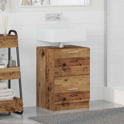 Badezimmerschrank Altholz 40 x 37 x 59 cm Holzwerkstoff