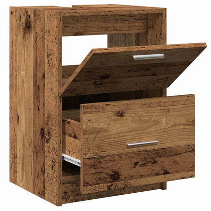 Badezimmerschrank Altholz 40 x 37 x 59 cm Holzwerkstoff