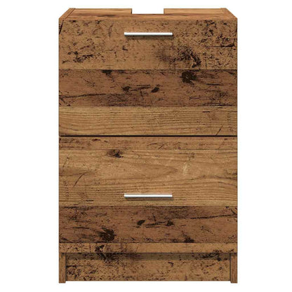 Badezimmerschrank Altholz 40 x 37 x 59 cm Holzwerkstoff