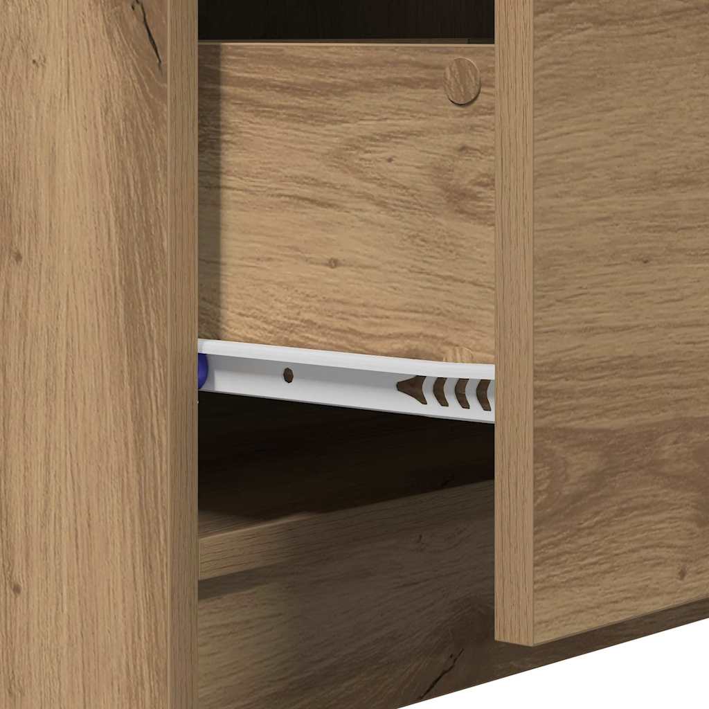 Badezimmerschrank Artisan-Eiche 40 x 37 x 59 cm Holzwerkstoff