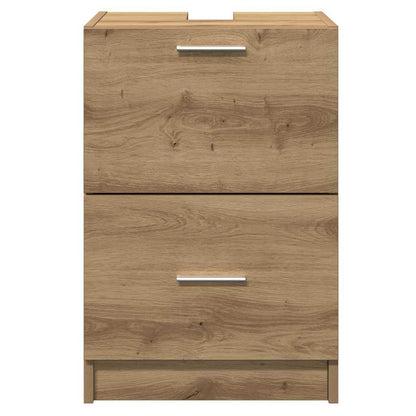 Badezimmerschrank Artisan-Eiche 40 x 37 x 59 cm Holzwerkstoff