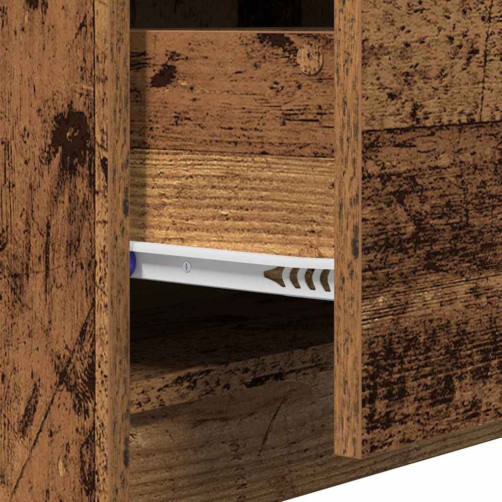 Badezimmerschrank Altholz 59 x 37 x 59 cm Holzwerkstoff