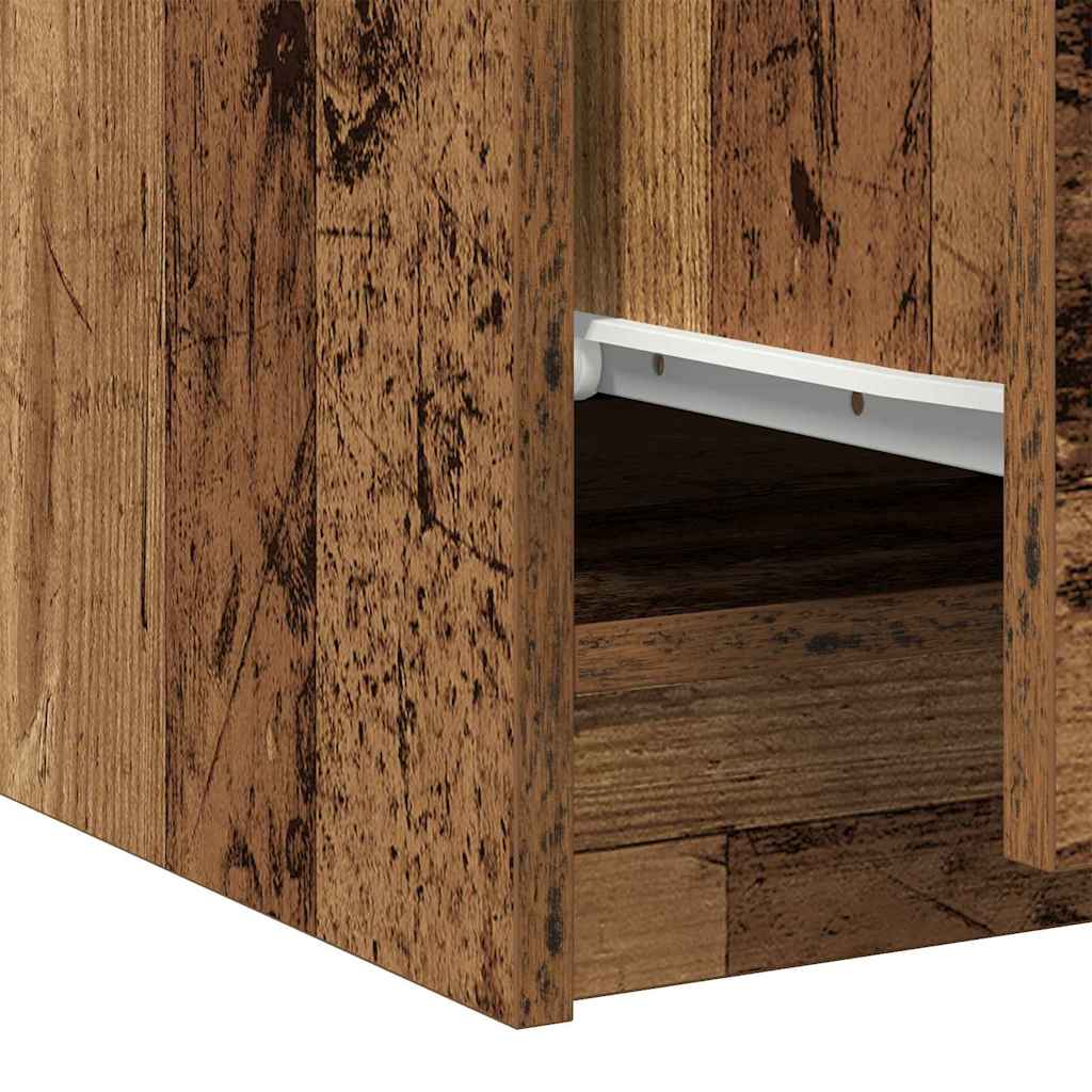 Badezimmerschrank Altholz 78 x 37 x 59 cm Holzwerkstoff