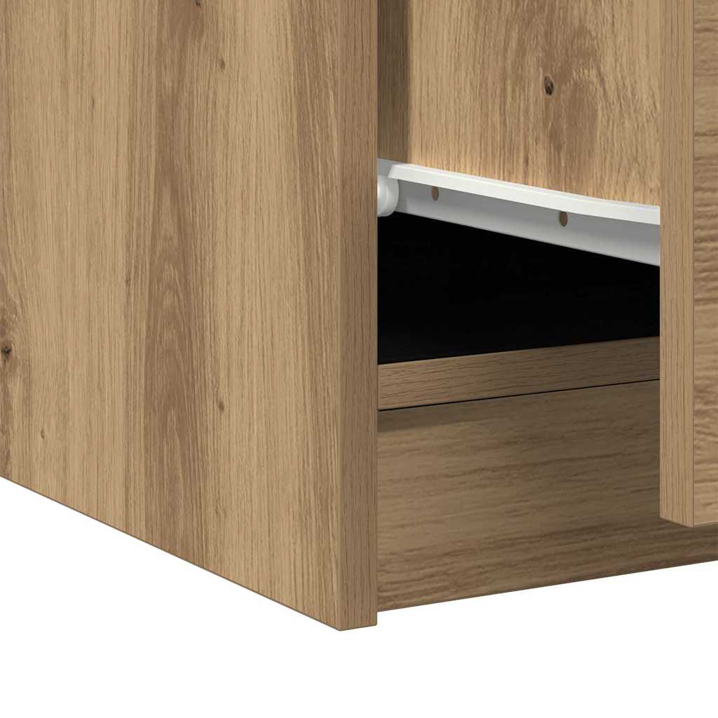 Badezimmerschrank Artisan-Eiche 78 x 37 x 59 cm Holzwerkstoff