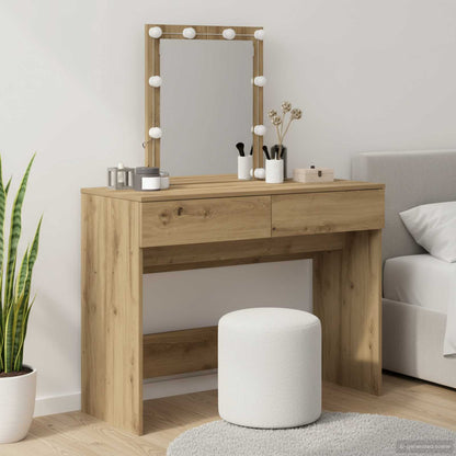 Schminktisch Artisan-Eiche 100 x 40 x 130 cm Holzwerkstoff