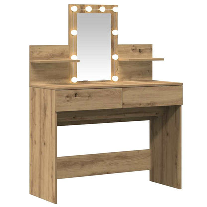 Schminktisch Artisan-Eiche 100 x 40 x 130 cm Holzwerkstoff