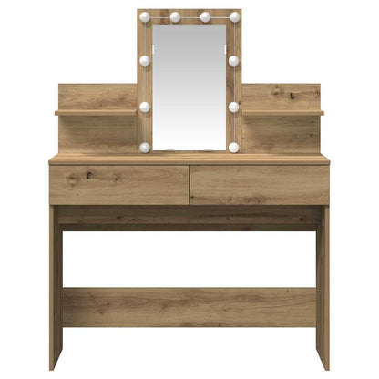 Schminktisch Artisan-Eiche 100 x 40 x 130 cm Holzwerkstoff