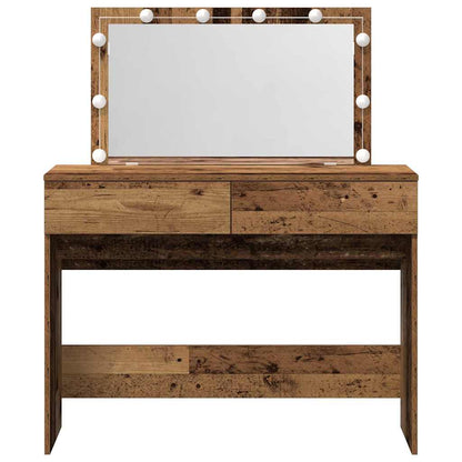 Schminktisch Altholz 100 x 40 x 120 cm Holzwerkstoff
