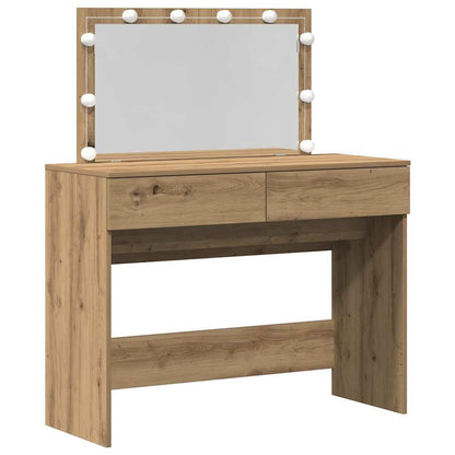 Schminktisch Artisan-Eiche 100 x 40 x 120 cm Holzwerkstoff