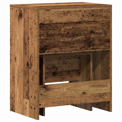 Schminktisch 2 Stk. Altholz 60 x 40 x 75 cm Holzwerkstoff