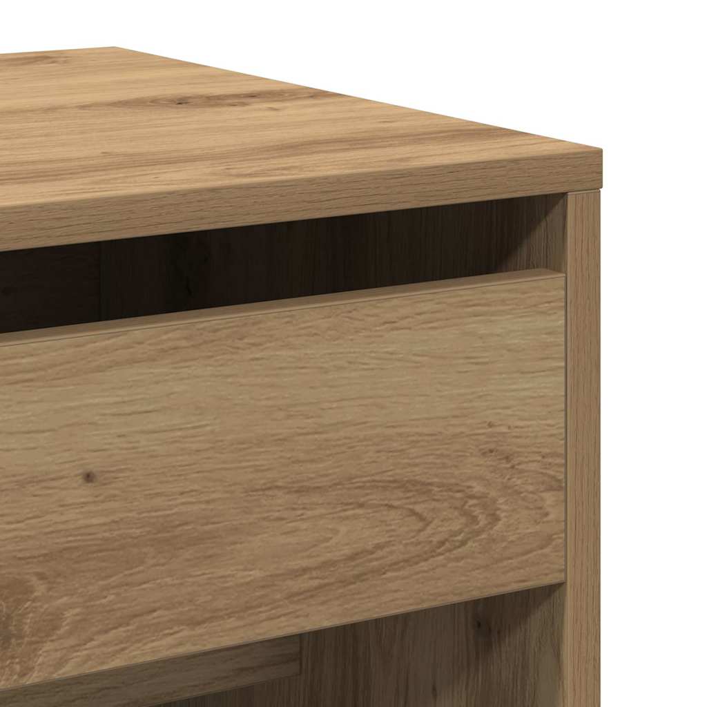 Schminktisch 2 stk. Artisan-Eiche 60 x 40 x 75 cm Holzwerkstoff