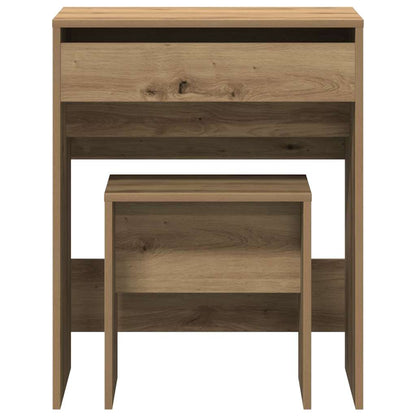 Schminktisch 2 stk. Artisan-Eiche 60 x 40 x 75 cm Holzwerkstoff