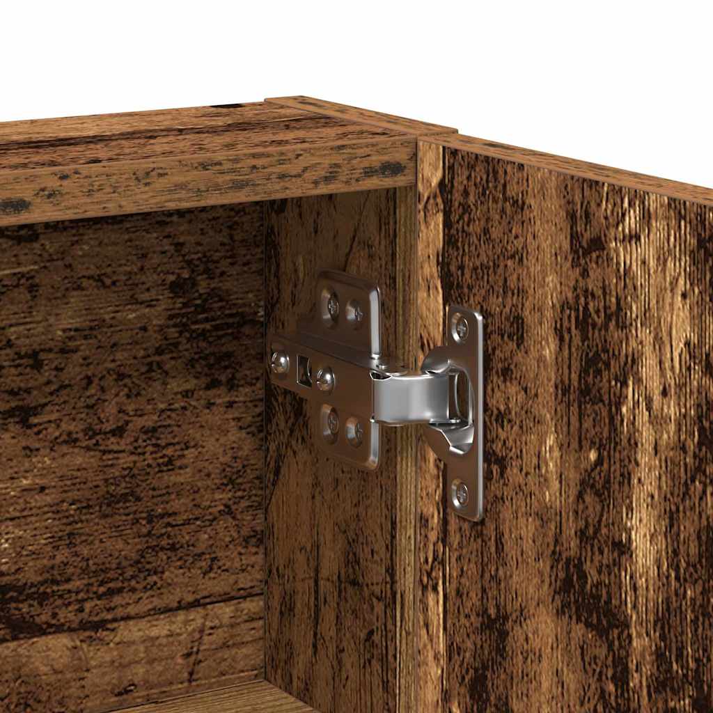 Schminktisch Altholz 80 x 35 x 132 cm Holzwerkstoff