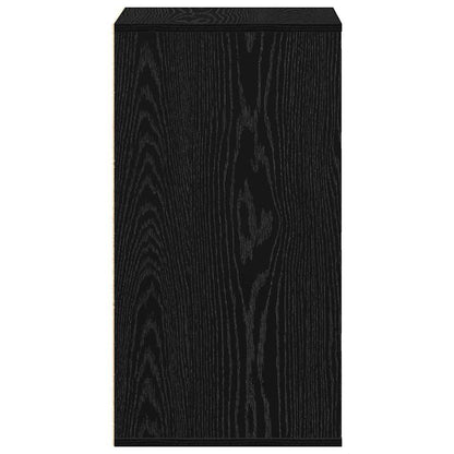 Schubladenschrank 3-Schublade Schwarz 40 x 41 x 76 cm