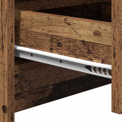 Nachttisch Altholz 38 x 34 x 61 cm Holzwerkstoff