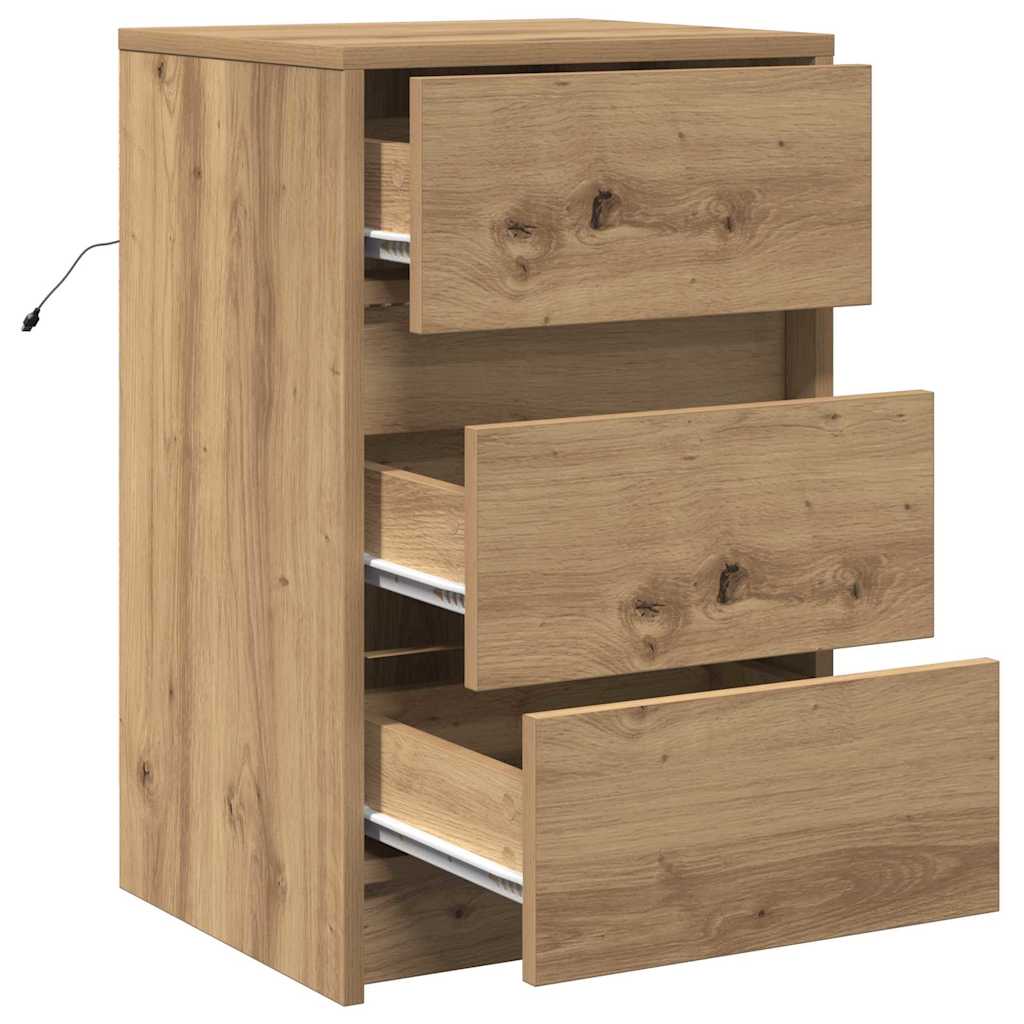 Nachttisch Artisan-Eiche 38 x 34 x 61 cm Holzwerkstoff