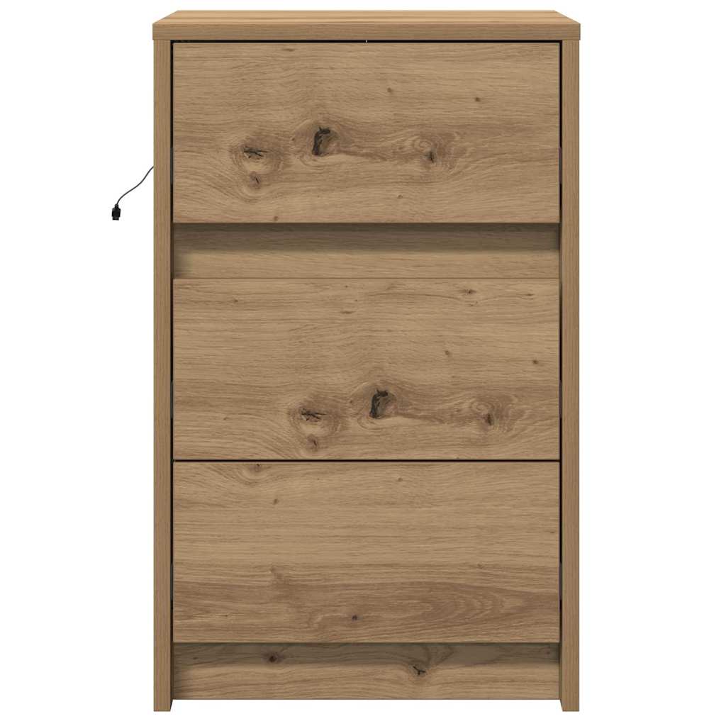 Nachttisch Artisan-Eiche 38 x 34 x 61 cm Holzwerkstoff
