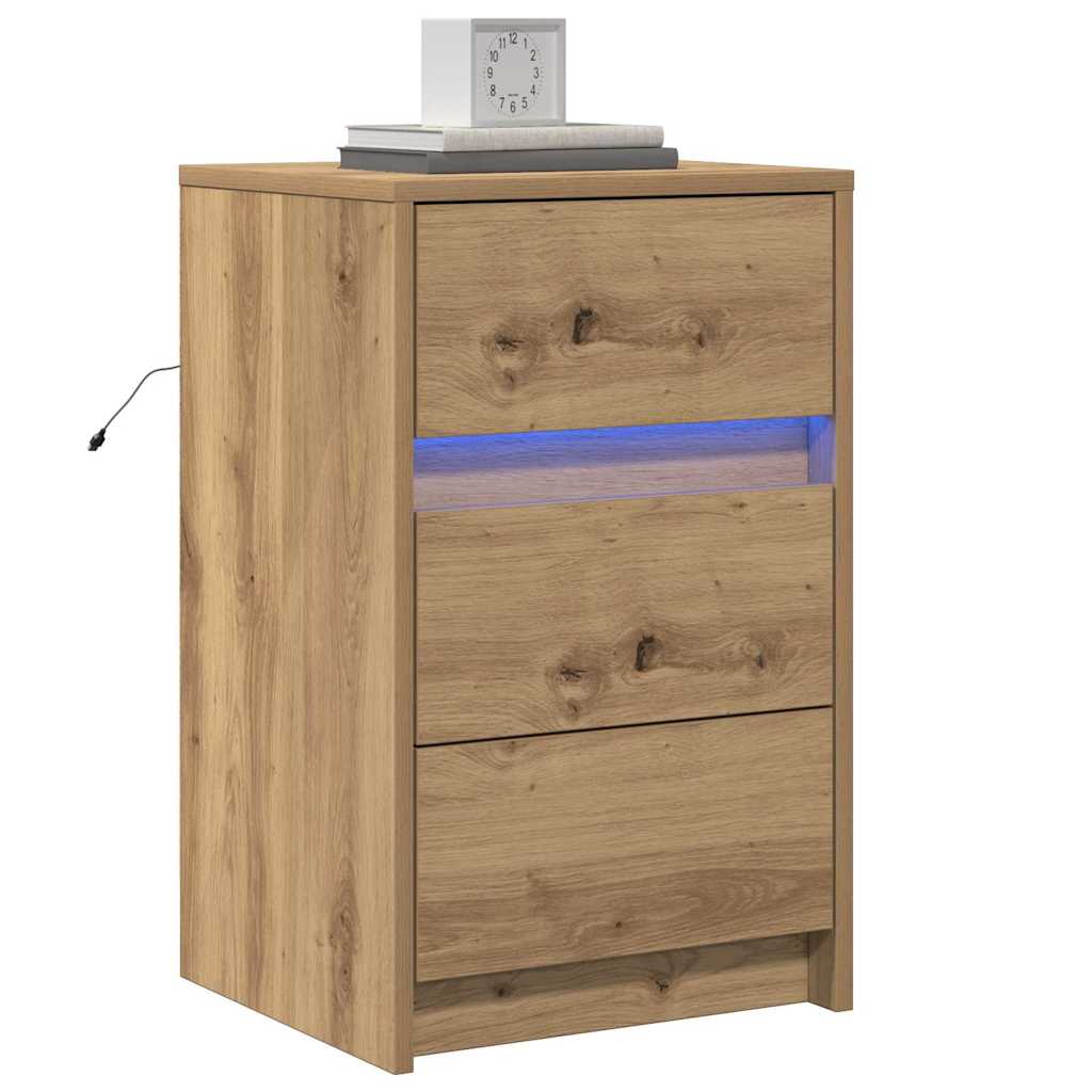 Nachttisch Artisan-Eiche 38 x 34 x 61 cm Holzwerkstoff