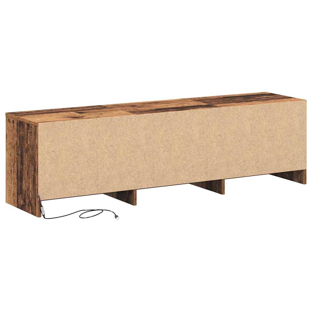 TV-Schrank Altholz 140 x 34 x 40 cm Holzwerkstoff