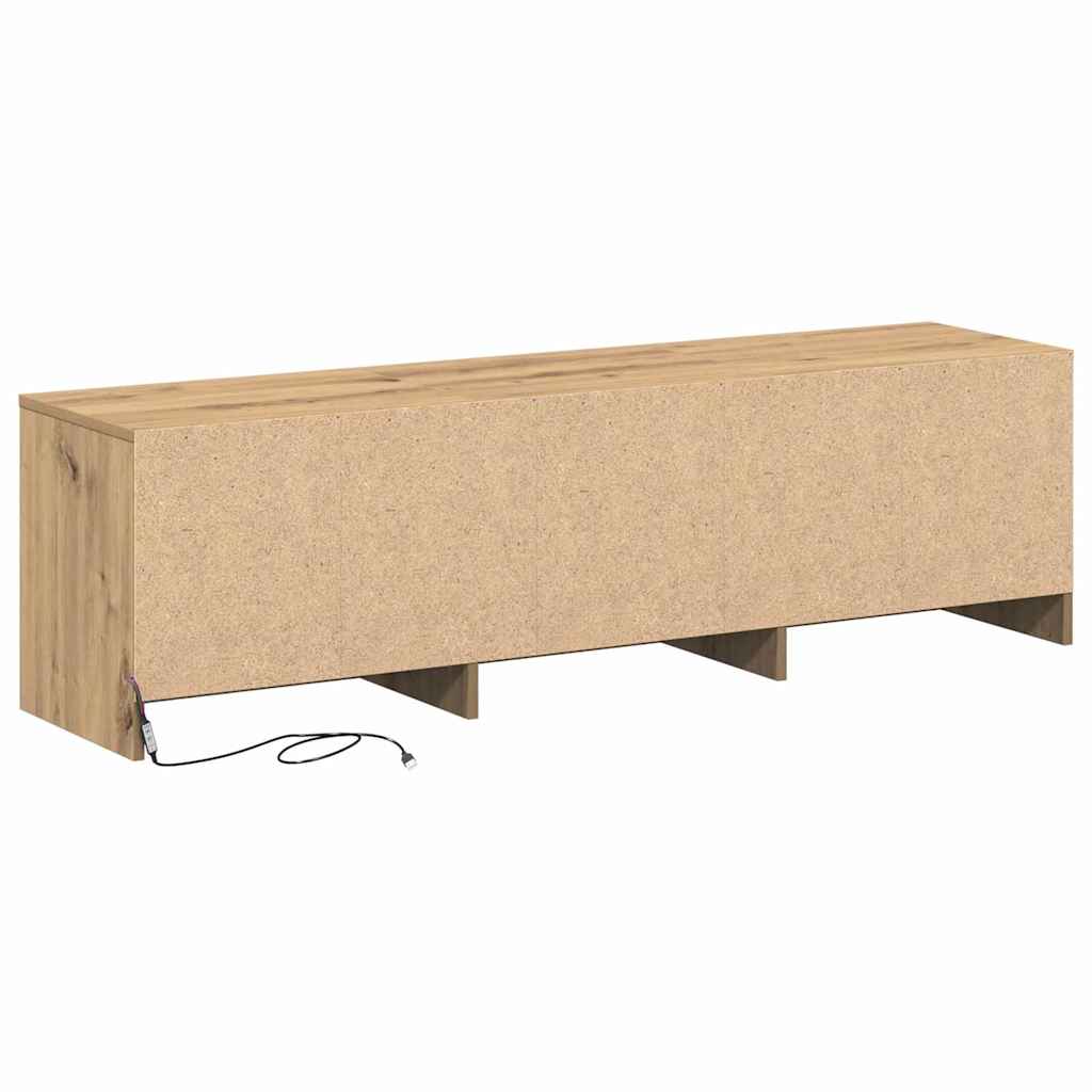 TV-Schrank Artisan-Eiche 140 x 34 x 40 cm Holzwerkstoff
